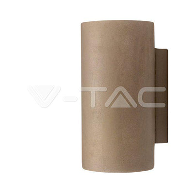 LAMPADA DA PARETE A LED IN CEMENTO GU10 GRIGIO CHIARO