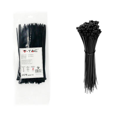 FASCETTA 2.5 X 150MM NERO 100 PCS/PACK