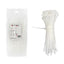 FASCETTA 3.5 X 150MM BIANCO 100 PCS/PACK