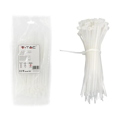 FASCETTA 3.5 X 150MM BIANCO 100 PCS/PACK