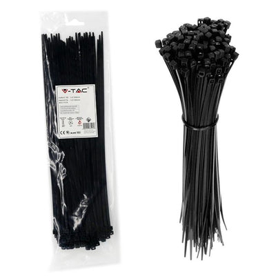 FASCETTA 3.5 X 300MM NERO 100 PCS/PACK