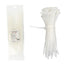 FASCETTA 4.5 X 300MM BIANCO 100 PCS/PACK