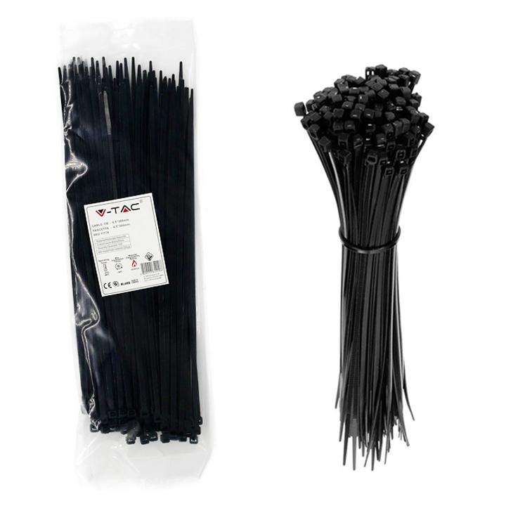FASCETTA 4.5 X 300MM NERO 100 PCS/PACK