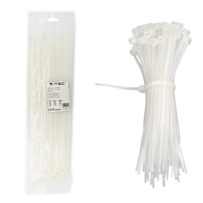 FASCETTA 4.5 X 350MM BIANCO 100 PCS/PACK
