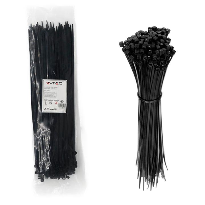 FASCETTA 4.5 X 350MM NERO 100 PCS/PACK