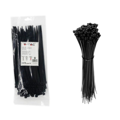 FASCETTA 4.8 X 200MM NERO 100 PCS/PACK