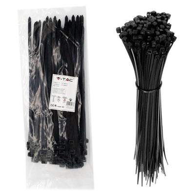 FASCETTA 7.6 X 300MM NERO 100 PCS/PACK
