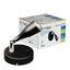 LAMPADA DA PARETE A LED 4.5W 3000K NERA CON INTERRUTTORE