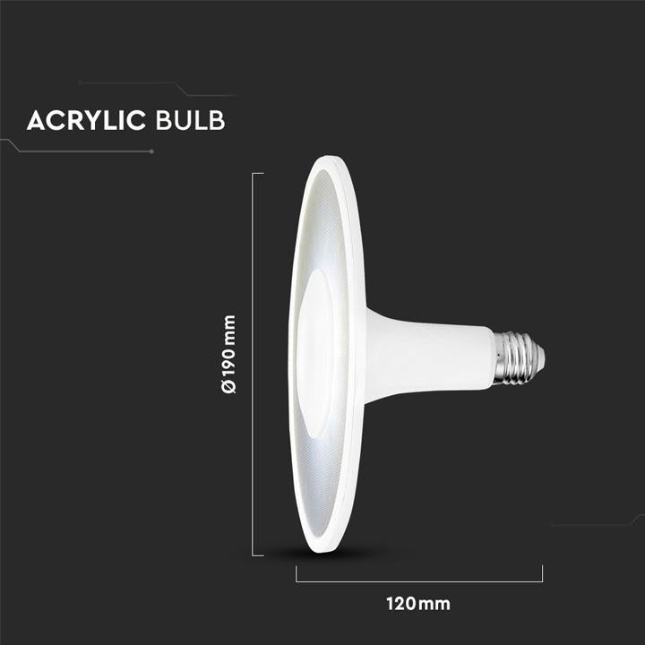 LED LAMPADA - SAMSUNG CHIP 11W ACRYLIC UFO PLASTICA 6400K