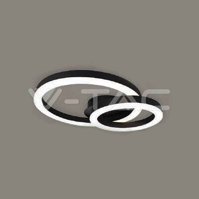 20W LED LUCE DI DESIGN DUE ANELLI 3000K