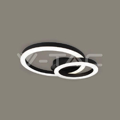 20W LED LUCE DI DESIGN DUE ANELLI 3000K