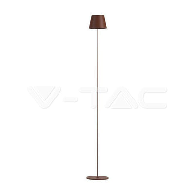 PIANTANA LED 4W COLORE CORTEN IN ALLUMINIO CON TOUCH DIMMERABILE ALTEZZA REGOLABILE 3IN1 3000K IP54