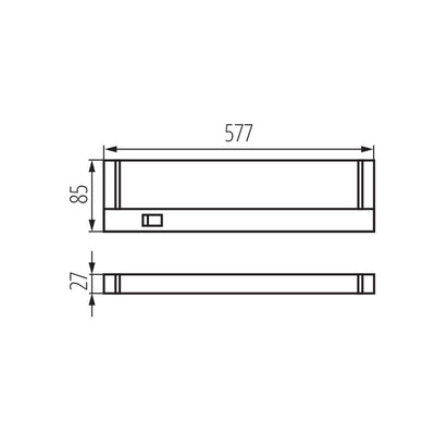 ALLOGGIAMENTO LED PER PENSILI PAX LED 10W NW - KANLUX