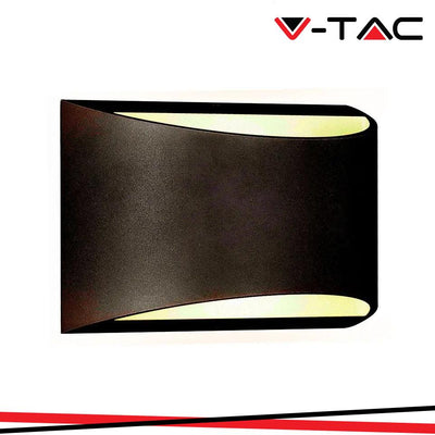 LAMPADA DA PARETE A LED 10W BRIDGELUX CHIP CORPO NERO 4000K