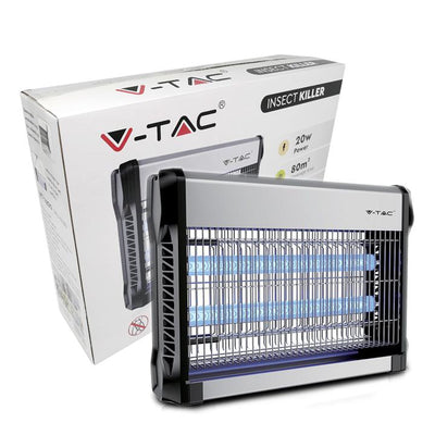 2 X 10W LAMPADA CATTURA INSETTI