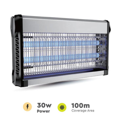 2 X 15W LAMPADA CATTURA INSETTI
