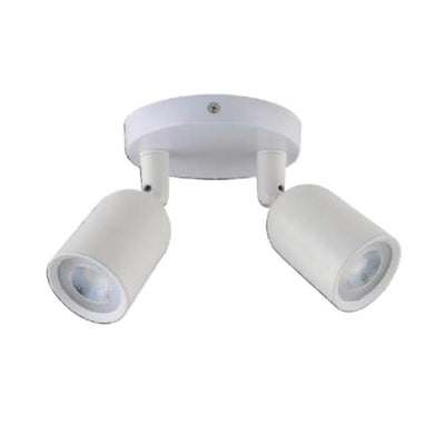 2 X GU10 WALL FITTING BIANCO