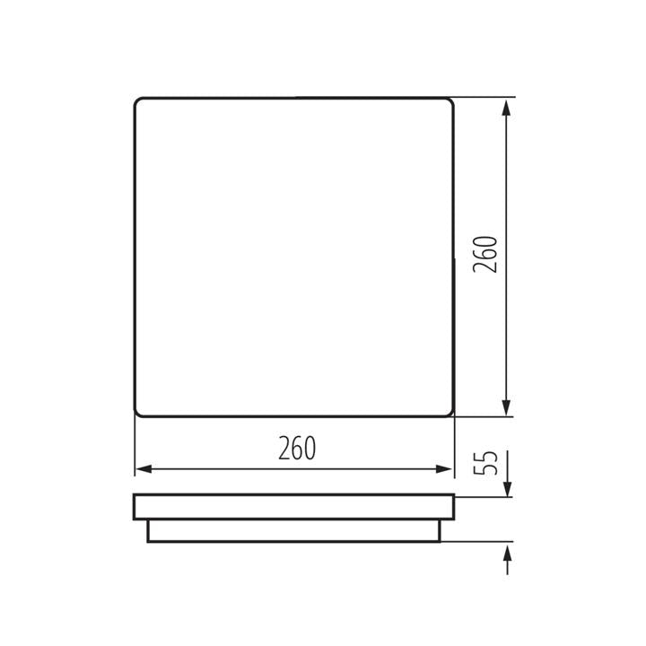 PLAFONIERA LED BENO 18W NW-L-SE W - KANLUX