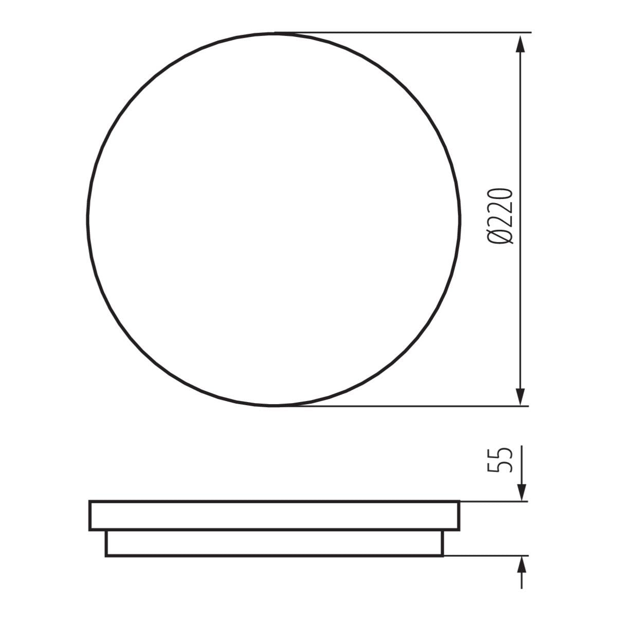 PLAFONIERA LED BENO 18W NW-O-W - KANLUX