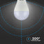 A65-E27-15W-PLASTIC BULB-4000K 3PCS/PACK