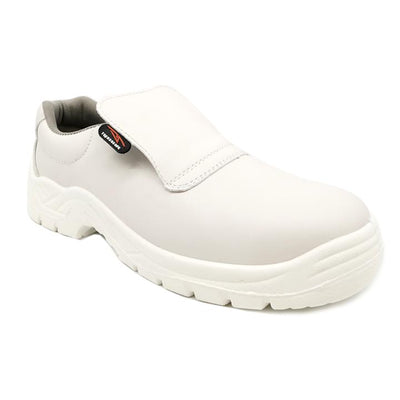 MOD. SILVER MIS.39 MOCASSINO   MICROFIBRA BIANCO S2