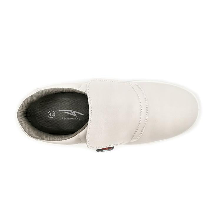 MOD. SILVER MIS.42 MOCASSINO   MICROFIBRA BIANCO S2