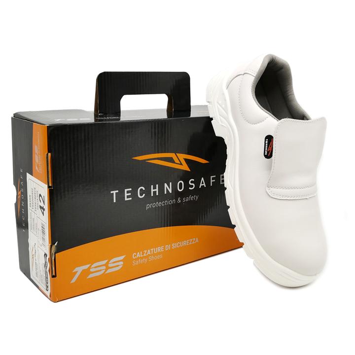 MOD. SILVER MIS.47 MOCASSINO   MICROFIBRA BIANCO S2