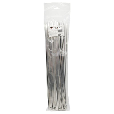 FASCETTA DI FISSAGGIO ACCIAIO INOX 4.6 X 200MM 100PCS/PACK