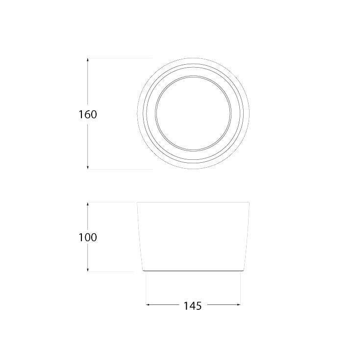 LIVIA 60 NERO LED G9 1,7W 4000K