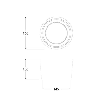 LIVIA 60 GRIGIO LED G9 1,7W 4000K
