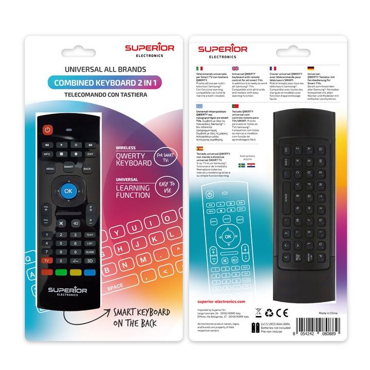 TELECOMANDO CON TASTIERA QWERTY PER SMART TV SAMSUNG USB