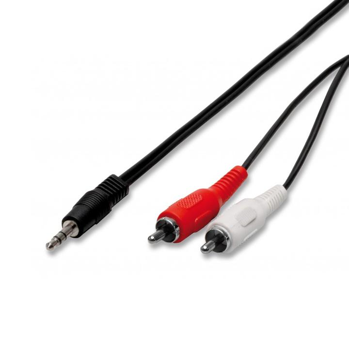 N204 ADATTATORE JACK 3,5M+2RCA