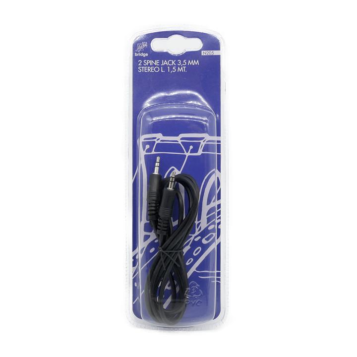 N205 CAVO JACK 3,5M+ JACK 3,5M- MT 1,5