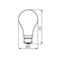 LAMPADINA LED XLED A60 B22 7W-WW-M - KANLUX