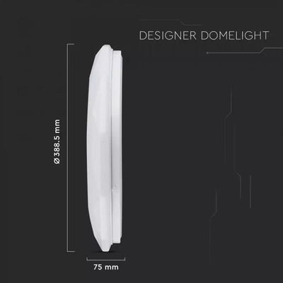 40W LED PLAFONIERA LED DI DESIGN 3 IN 1 CON TELECOMANDO DIMMERABILE ROTONDA DIAMOND