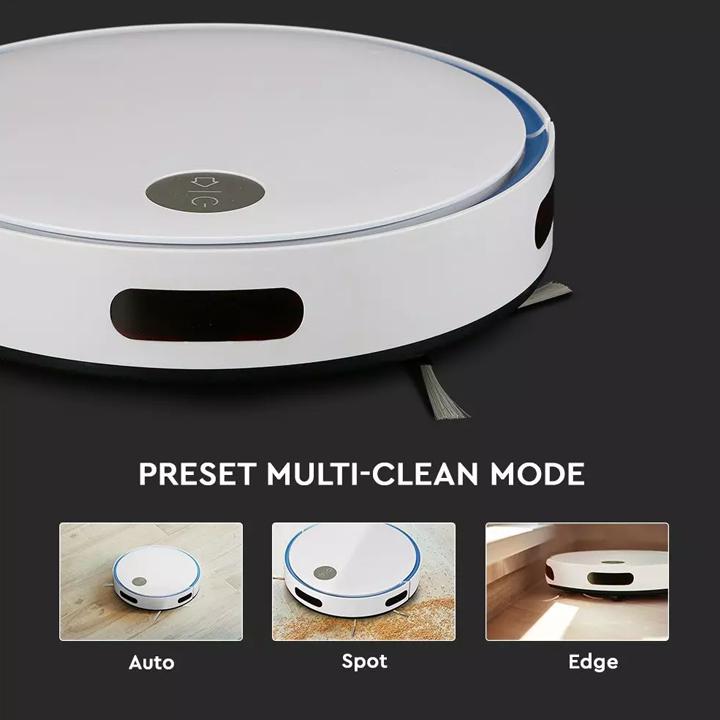 ASPIRAPOLVERE ROBOT NERA CON TELECOMANDO