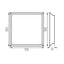 PANNELLO LED DA INCASSO BLINGO TU 48W 6060 NW - KANLUX