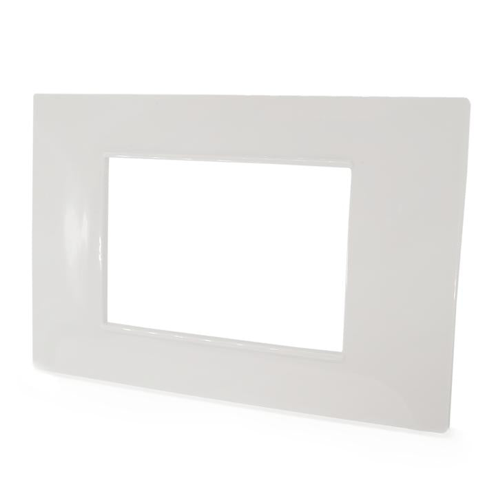 PLACCA 6003-01 3P BIANCO/VMR-PLN TECNOPOLIMERO
