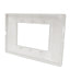 PLACCA 6003-01 3P BIANCO/VMR-PLN TECNOPOLIMERO