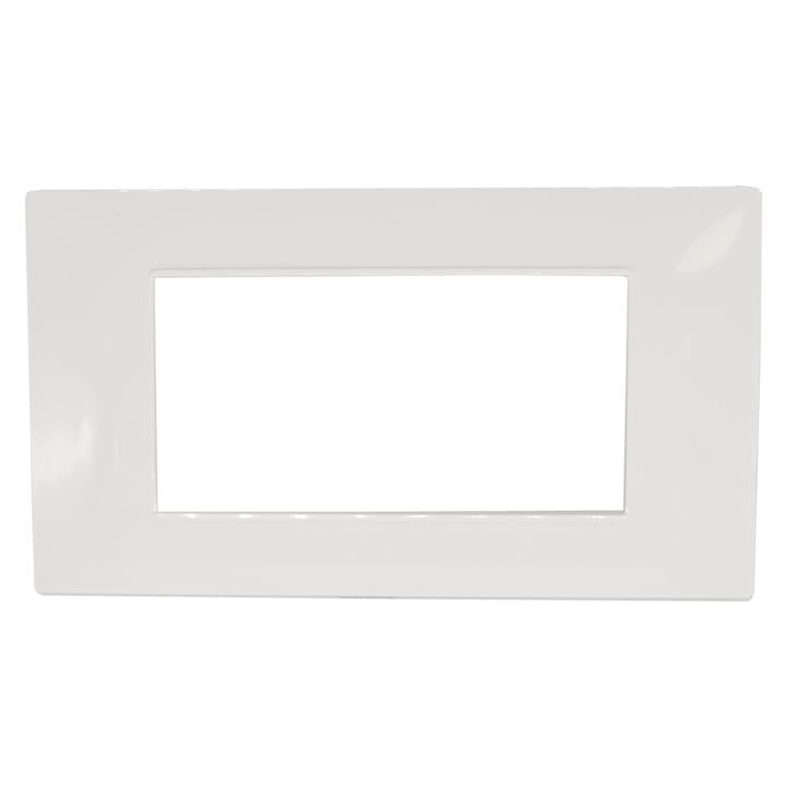 PLACCA 6004-01 4P BIANCO/VMR-P TECNOPOLIMERO