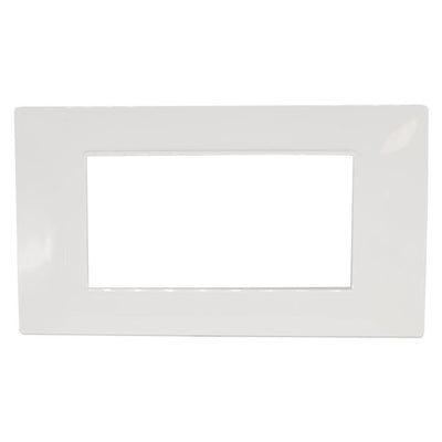 PLACCA 6004-01 4P BIANCO/VMR-P TECNOPOLIMERO