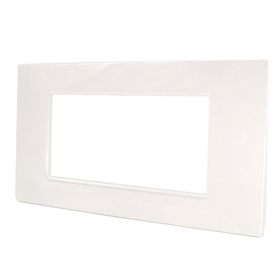 PLACCA 6004-01 4P BIANCO/VMR-P TECNOPOLIMERO