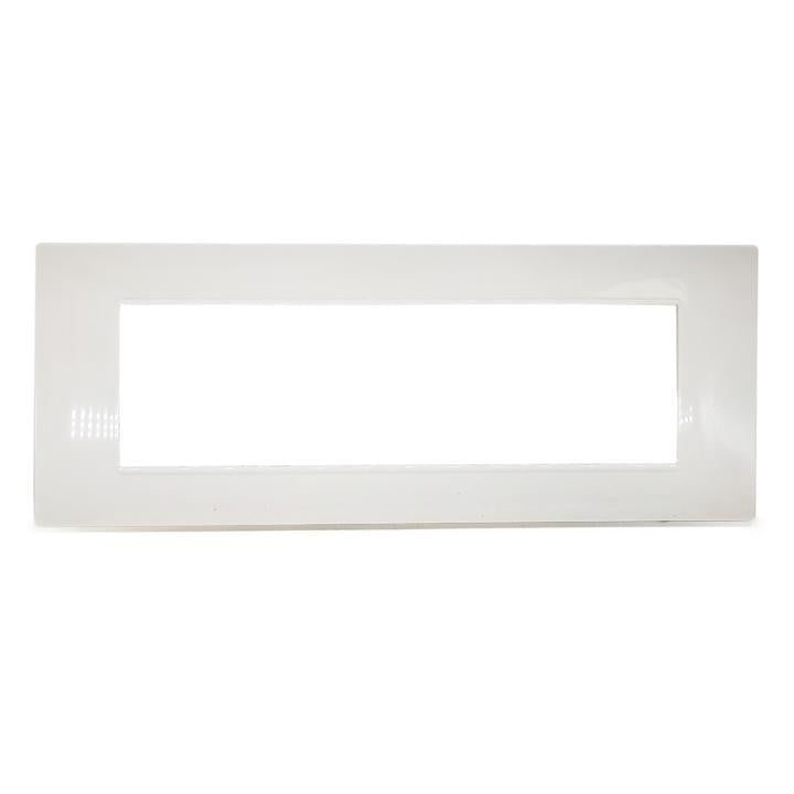 PLACCA 6007-01 7P BIANCO/VMR-P TECNOPOLIMERO T2