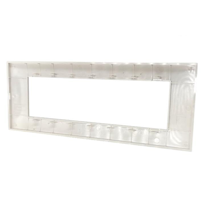 PLACCA 6007-01 7P BIANCO/VMR-P TECNOPOLIMERO T2