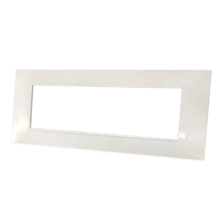 PLACCA 6007-01 7P BIANCO/VMR-P TECNOPOLIMERO T2