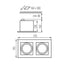 INCASSO MATEO ES DLP-250-W - KANLUX