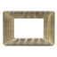 PLACCA 6803-9 BRONZO SPAZZOLATO METAL