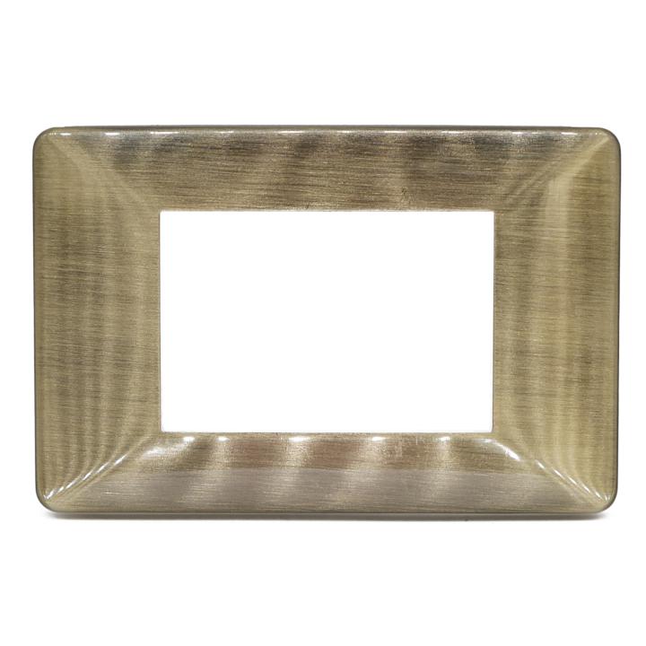 PLACCA 6803-9 BRONZO SPAZZOLATO METAL