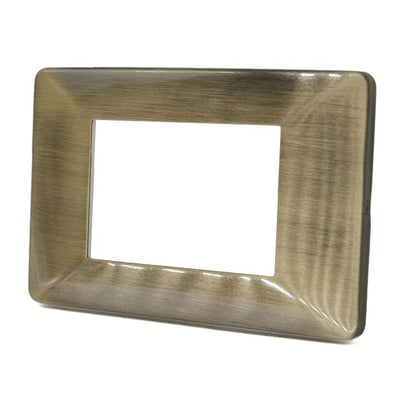 PLACCA 6803-9 BRONZO SPAZZOLATO METAL