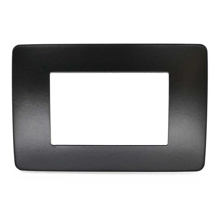 PLACCA 7803-2 3P NERO SIMIL-MTX T3 METAL